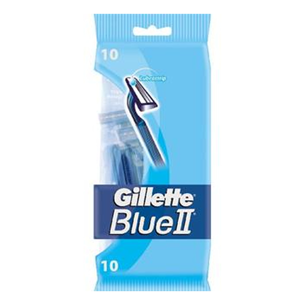 Gillette BLUE II JEDNORAZOWE MASZYNKI DO GOLENIA 10 SZTUK