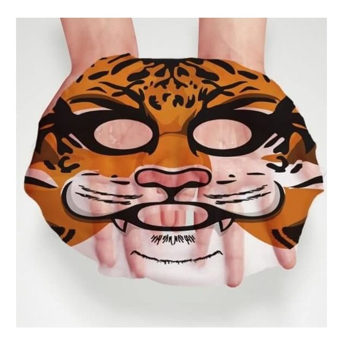 Nawilżająca Maska w Płacie Z Wizerunkiem Tygrysa