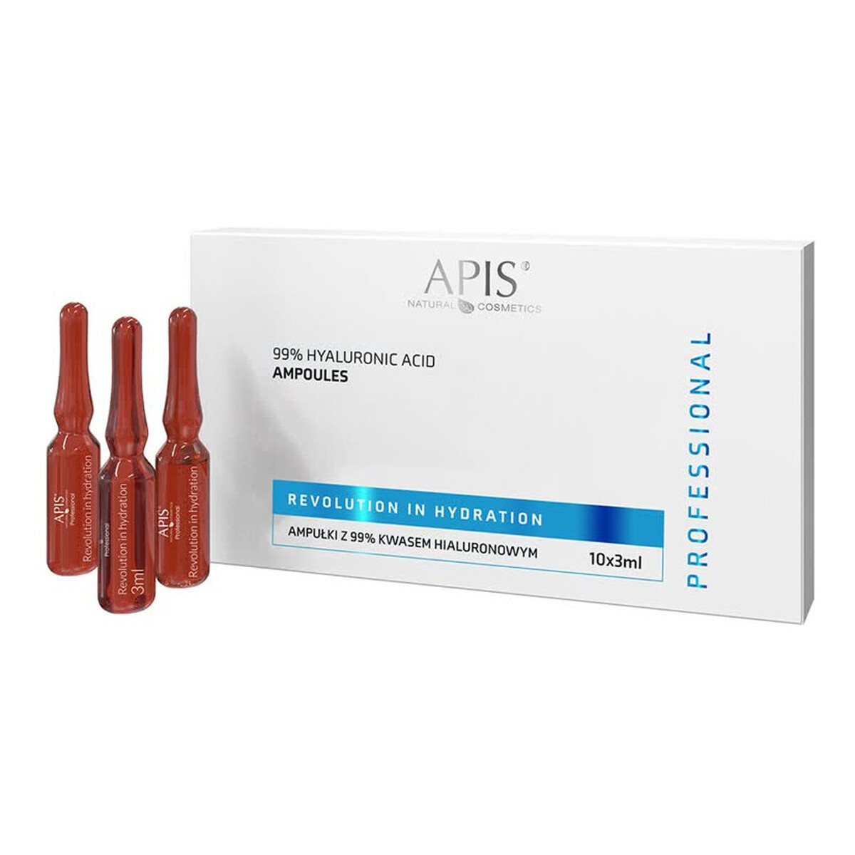 Apis Ampułki Z 99% Kwasem Hialuronowym