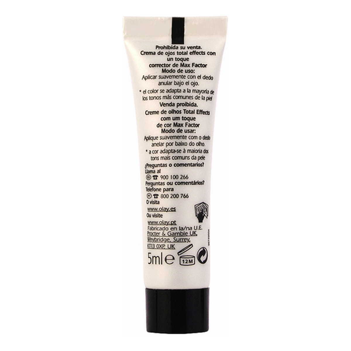 Olay Eye Total Effects Krem Pod Oczy z Korektorem Max Factor 5ml