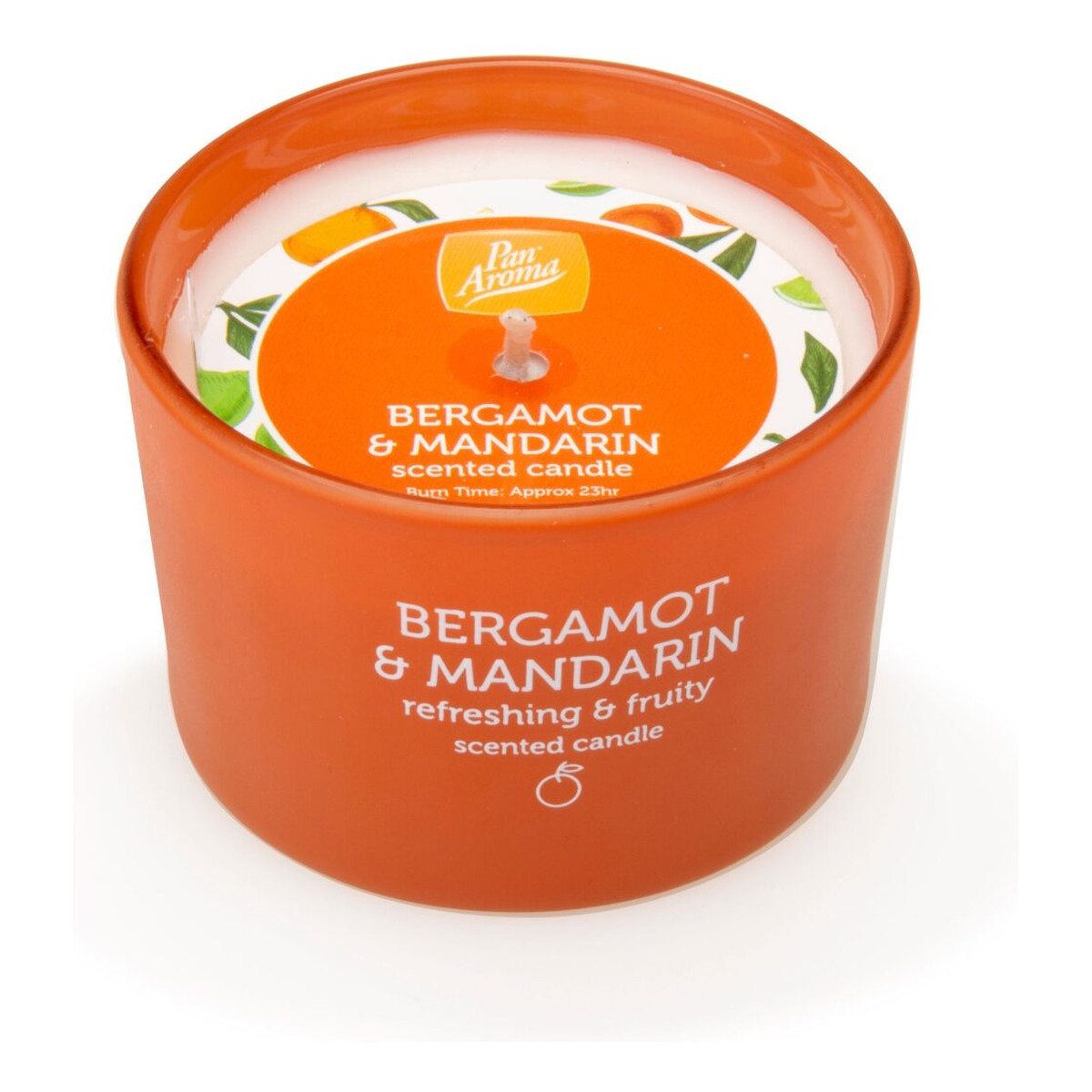 Pan Aroma Świeca zapachowa Bergamot & Mandarin Candle 85g