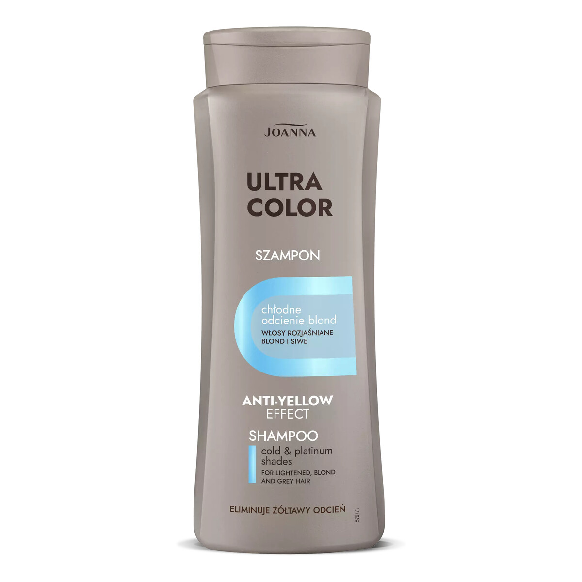 Joanna Ultra Color System Szampon do włosów blond rozjaśnianych i siwych 400ml