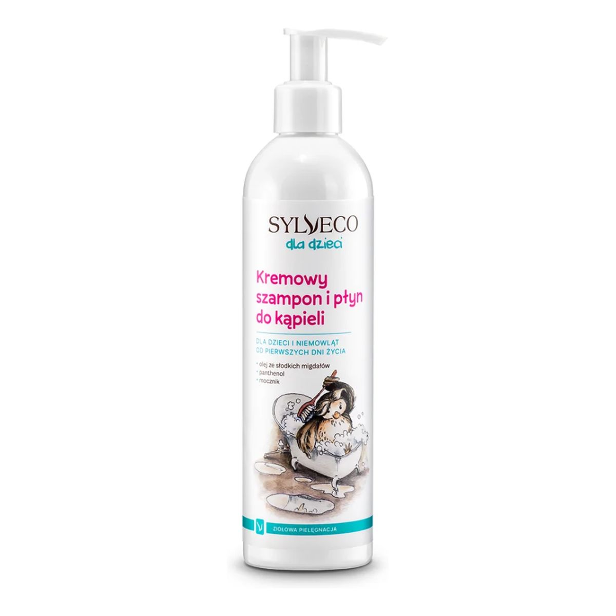 Sylveco dla Dzieci KREMOWY SZAMPON I PŁYN DO KĄPIELI 300ml