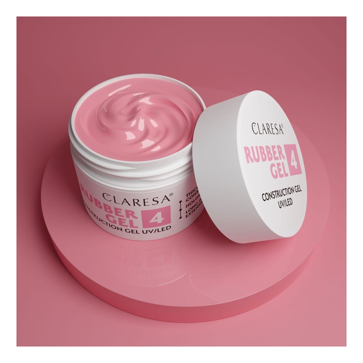 Claresa Rubber Gel Żel budujący 45g