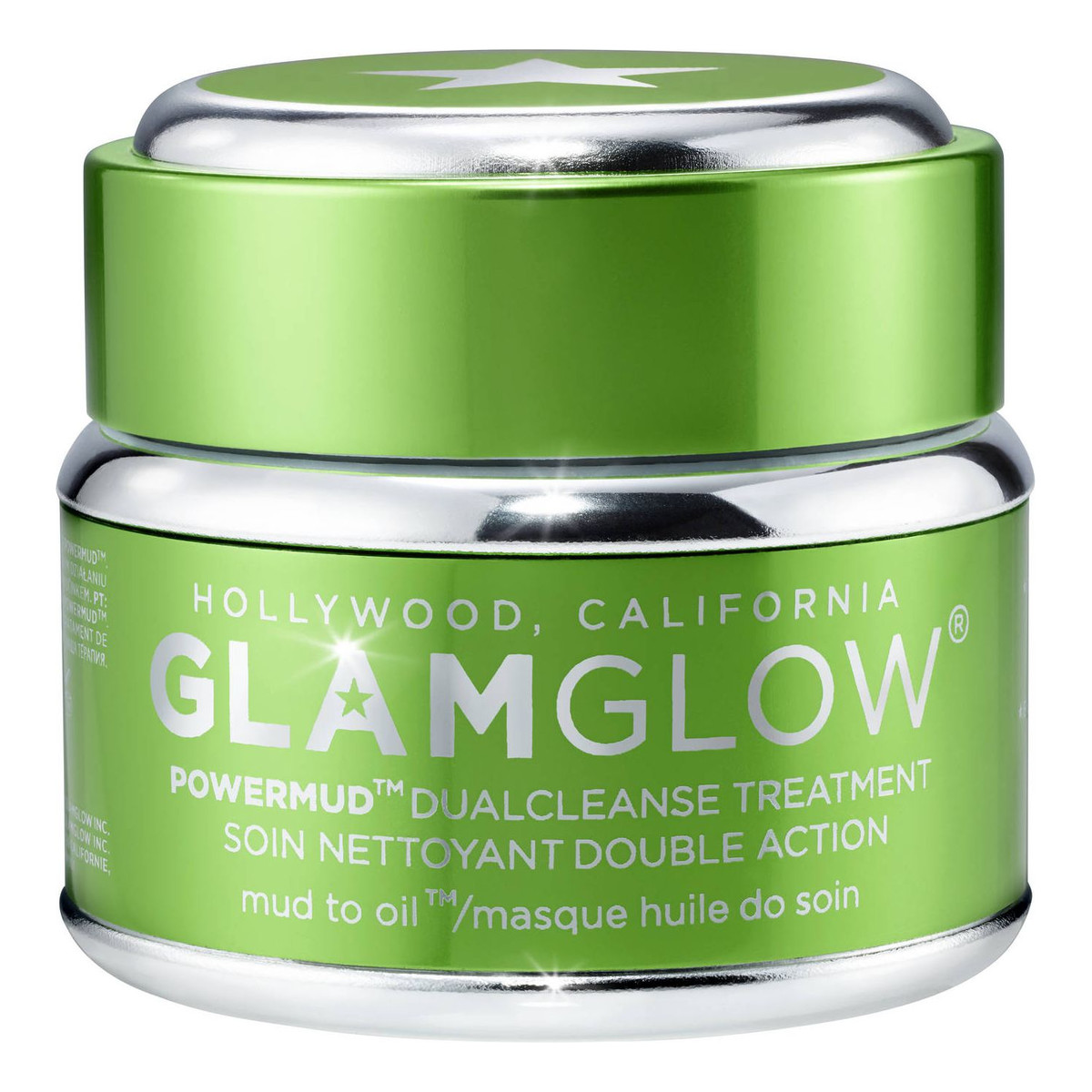 GlamGlow Powermud Dualcleanse Treatment Podwójnie oczyszczająca maseczka do twarzy 50g