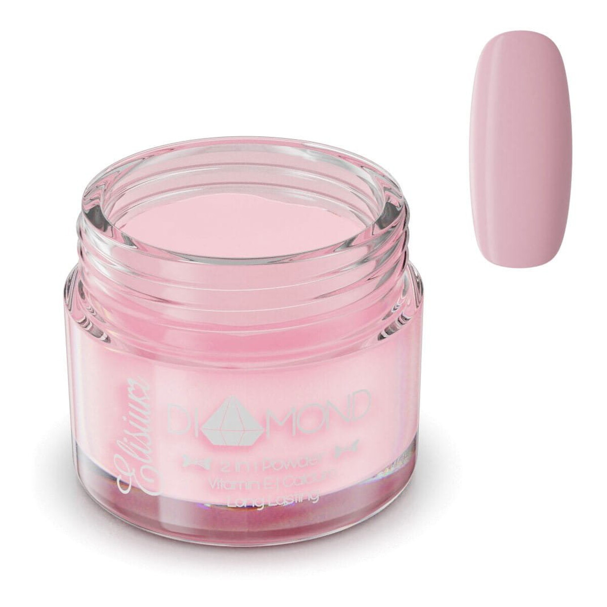 Elisium Diamond 2in1 Proszek do manicure tytanowego 23g