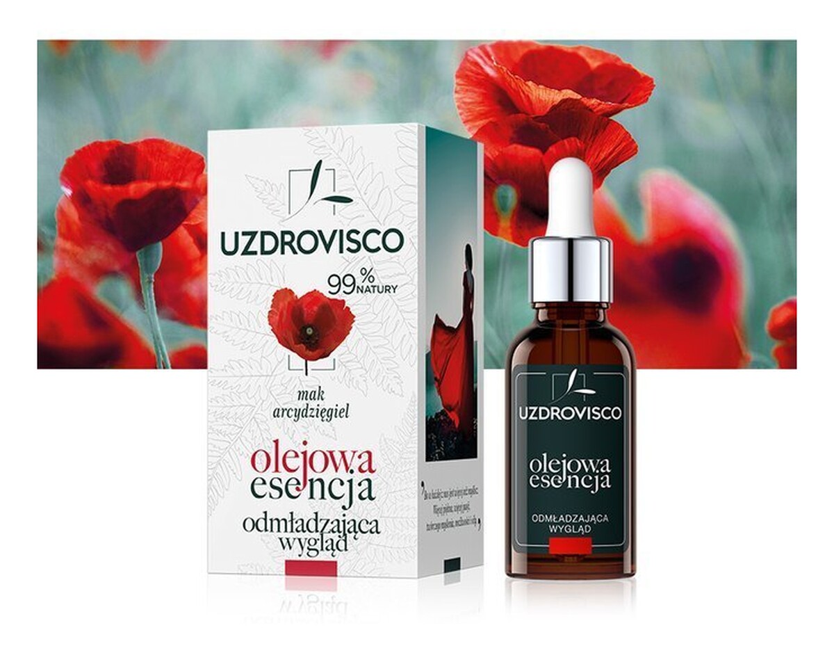 Olejowa esencja odmładzająca - Mak i Arcydzięgiel