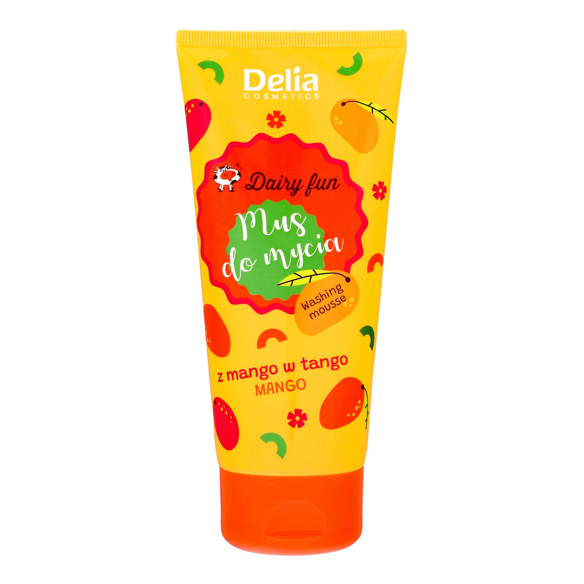 Delia Dairy fun mus do mycia do ciała-mango tuba 200ml