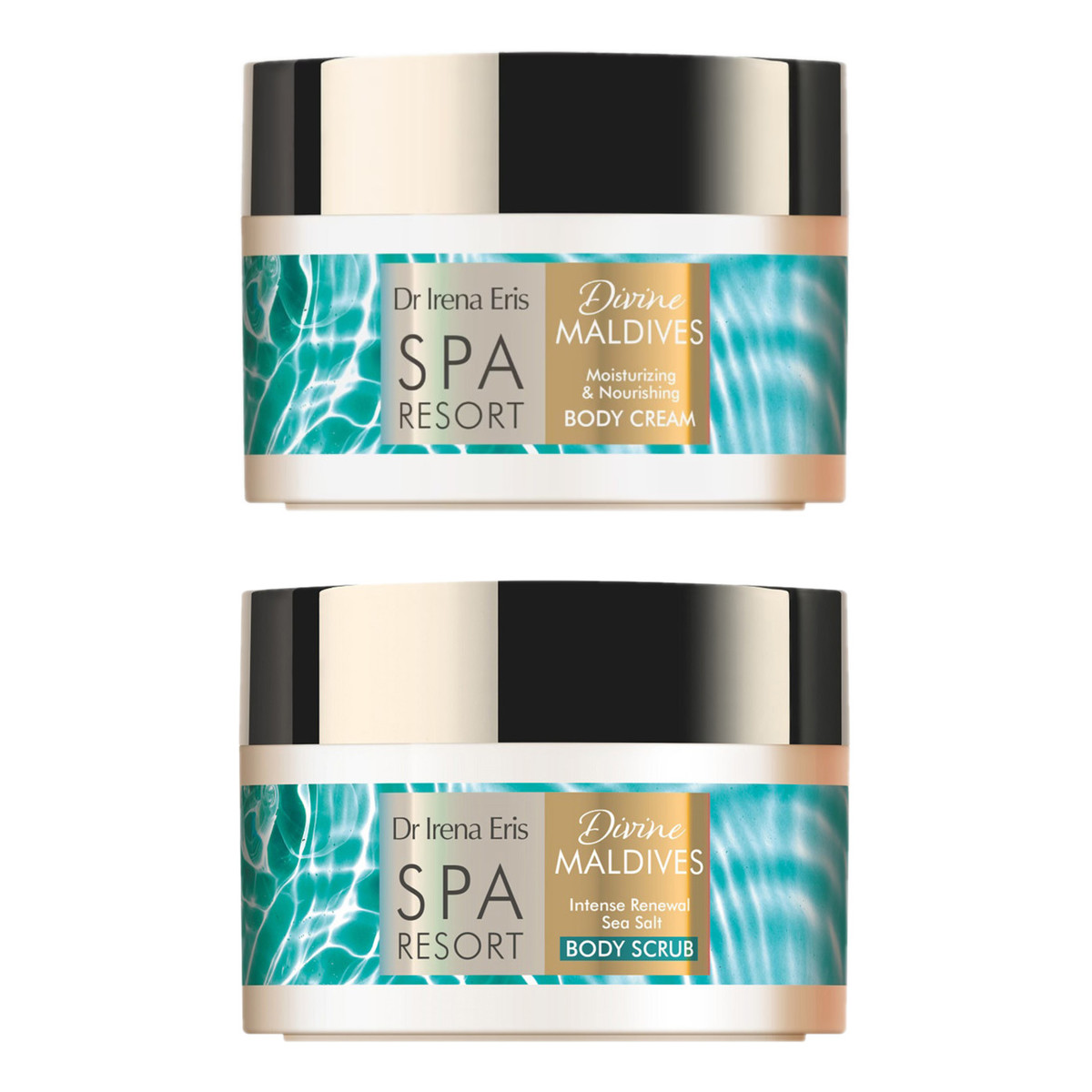 Dr Irena Eris Spa Resort Divine Maldives Balsam do ciała 200ml + Peeling solny 230g