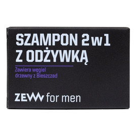 Szampon 2w1 z odżywką z węglem drzewnym z bieszczad