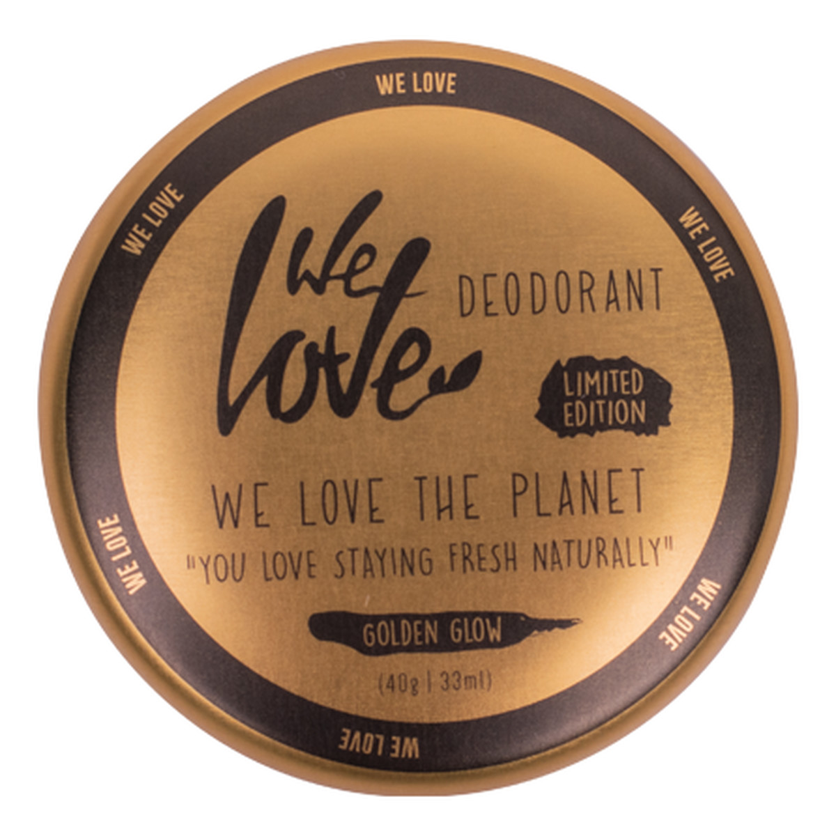 We Love Dezodorant w kremie Golden Glow 48g