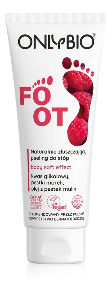 naturalnie złuszczający peeling do stóp