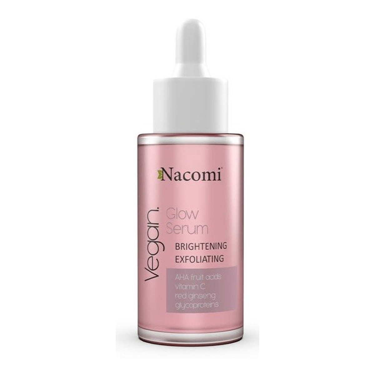 Nacomi Vegan Glow rozjaśniająco-złuszczające serum do twarzy 40ml