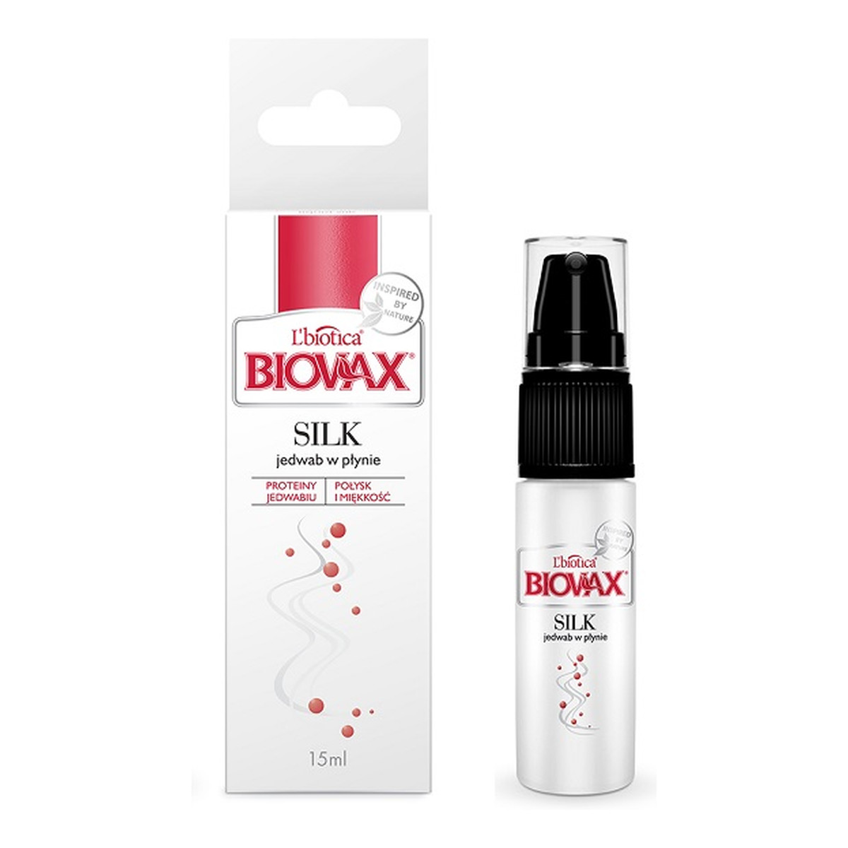 Biovax Biovax Jedwab w płynie Silk 15ml