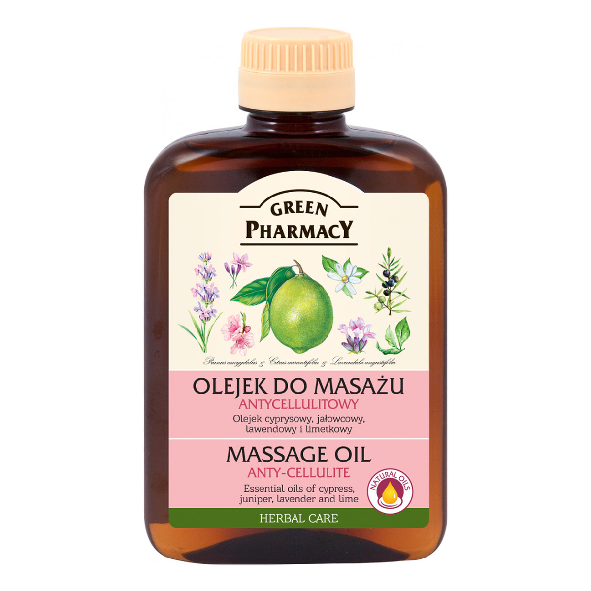 Green Pharmacy Olejek do masażu antycellulitowy 200ml