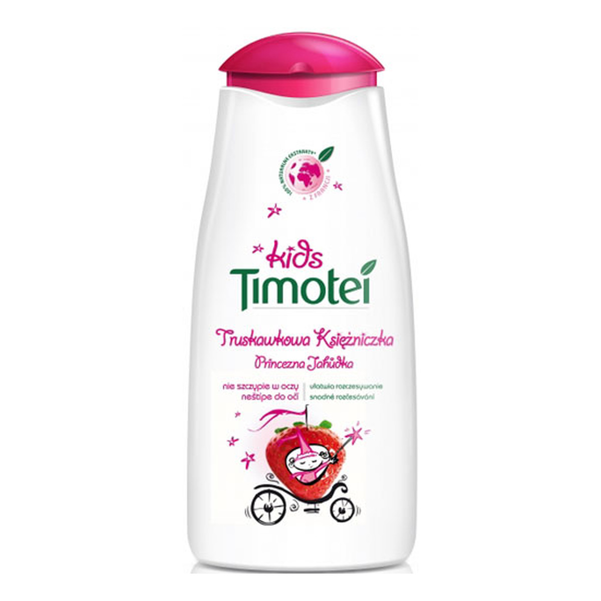 Timotei Kids Szampon Do Włosów Truskawkowa Księżniczka 250ml