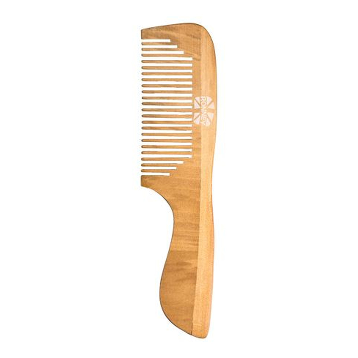 Ronney Professional wooden comb profesjonalny drewniany grzebień do włosów 184x45mm ra 00122