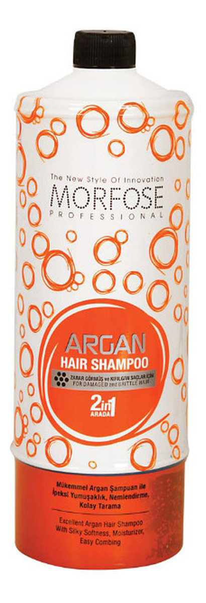2in1 szampon arganowy do włosów suchych i bardzo zniszczonych
