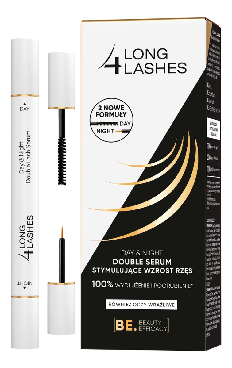 Day&Night Double serum stymulujące wzrost rzęs 2x3ml
