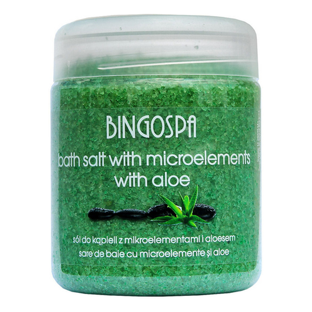 BINGOSPA Sól do kąpieli z mikroelementami i aloesem 550g