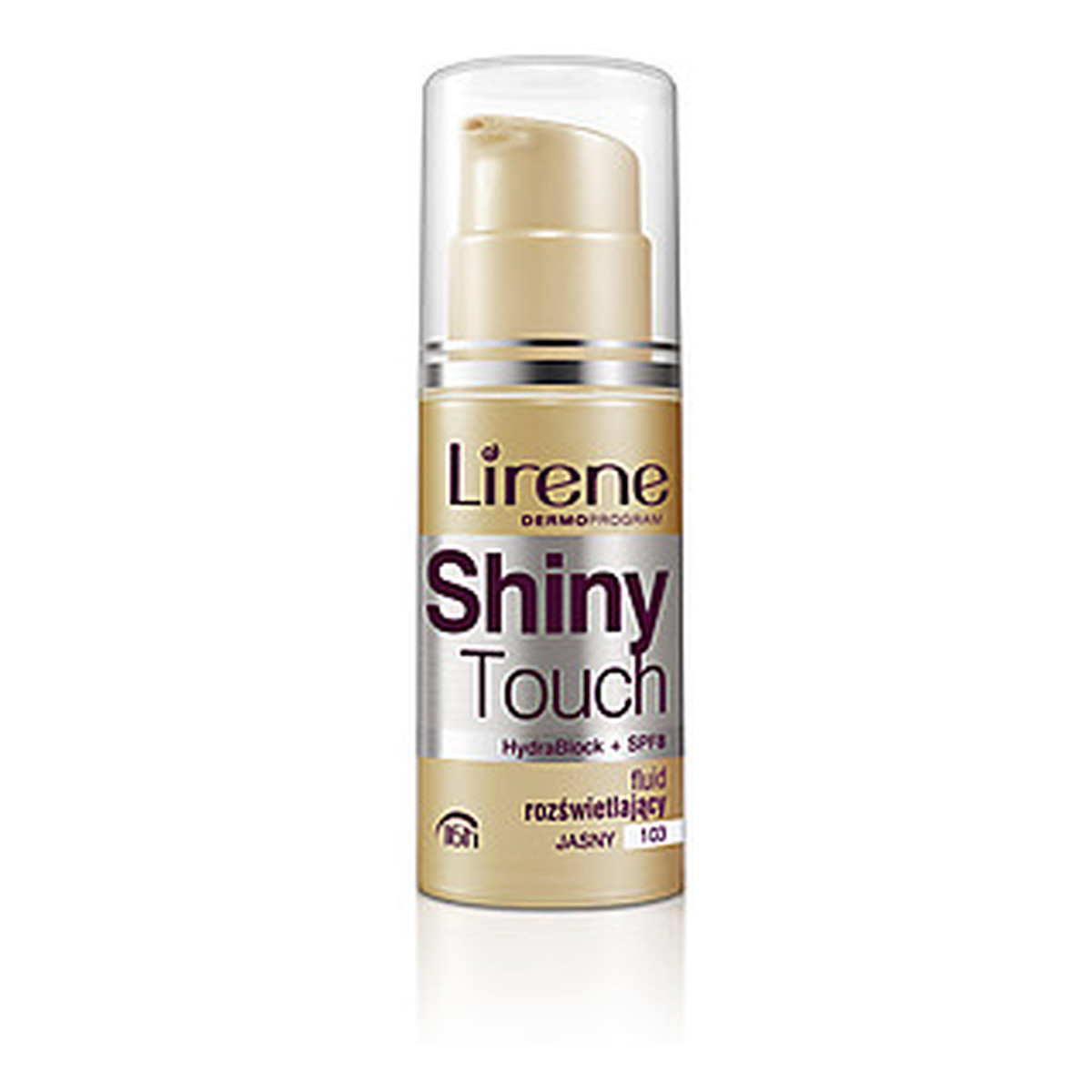 Lirene Shiny Touch Dermo Program Rozświetlający Fluid Tiramisu (109) 30ml