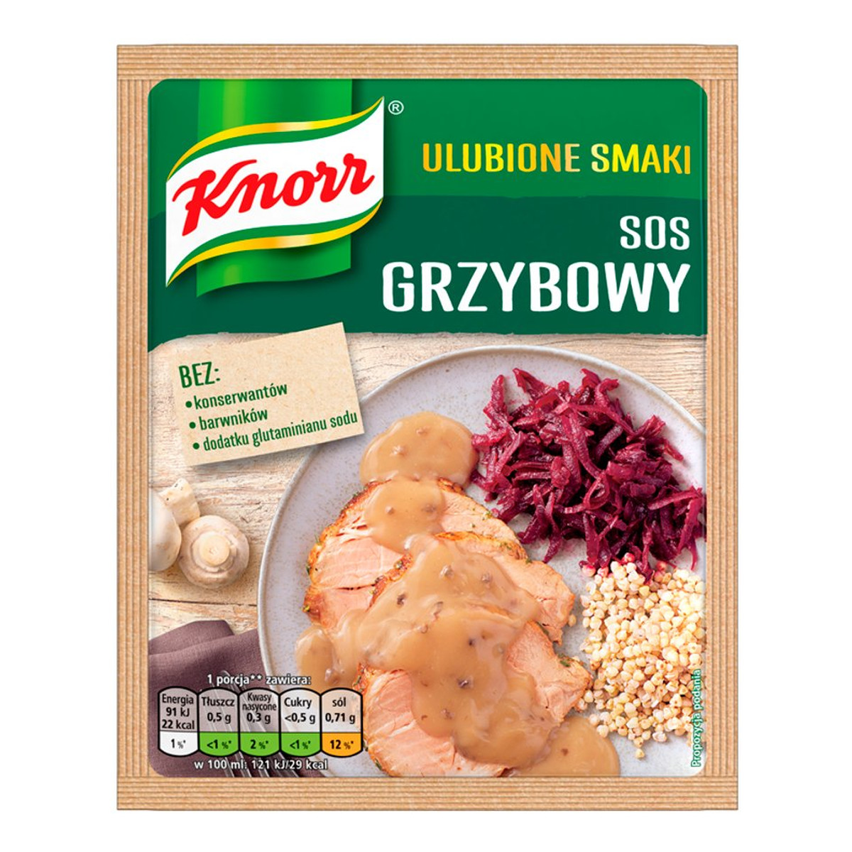 Knorr Ulubione Smaki sos grzybowy 24g