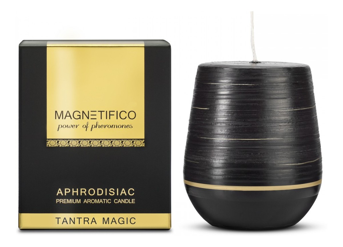 Aphrodisiac premium aromatic candle świeca zapachowa tantra magic 36 godzin