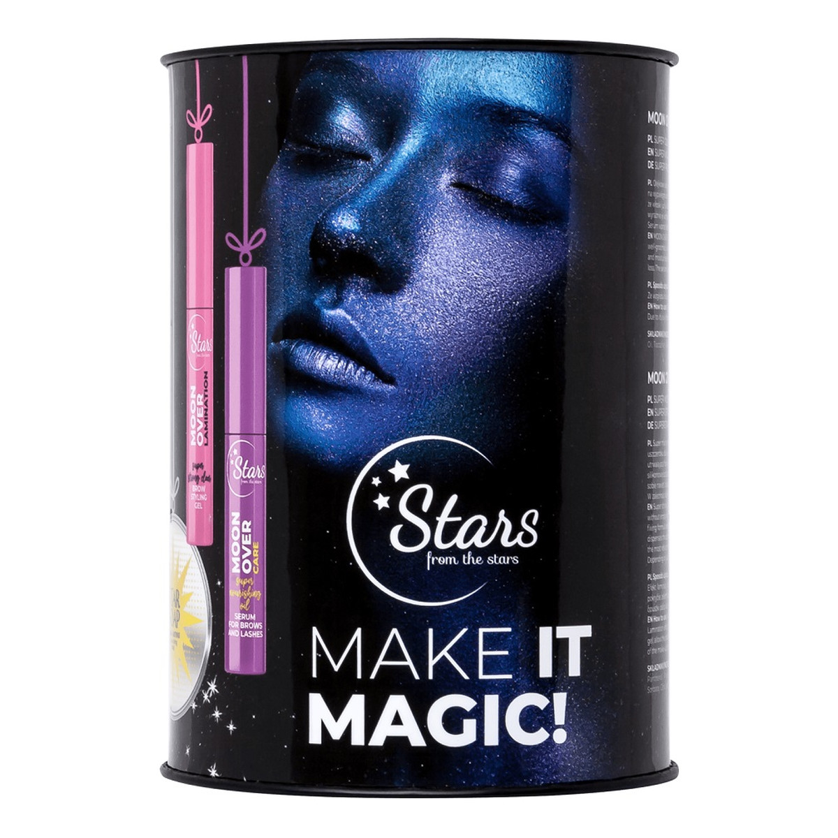 Stars from the Stars Make It Magic! Zestaw mydełko do stylizacji brwi 30ml + serum do brwi i rzęs 8g + mocny żel do stylizacji brwi 8g