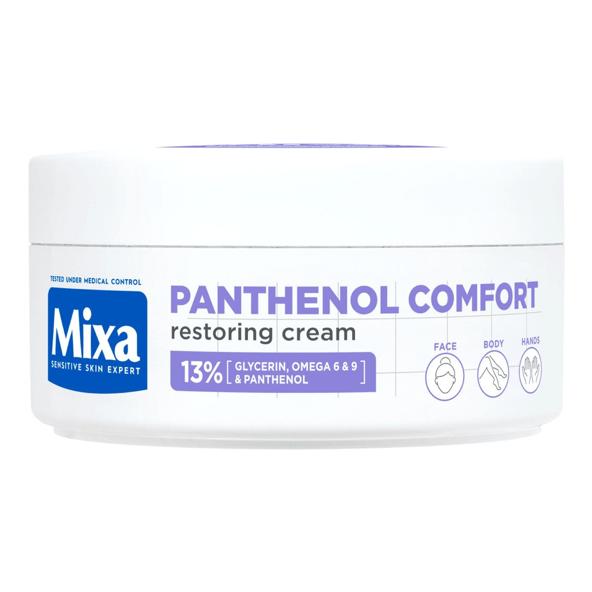 Mixa Panthenol Comfort Regenerujący krem do ciała do skóry suchej i atopowej 150ml