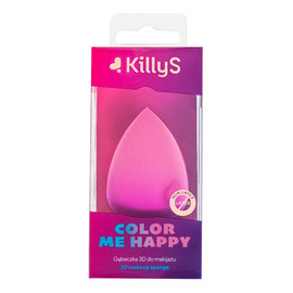 Gąbeczka 3D do makijażu Różowa