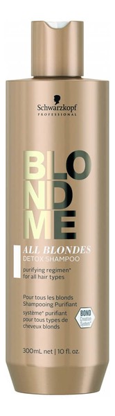 Blondme all blondes detox shampoo szampon detoksykujący do włosów