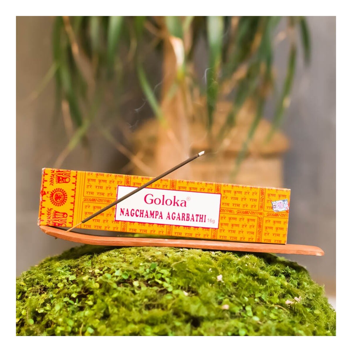 Goloka Nagchampa Agarbathi Kadzidełka 16g