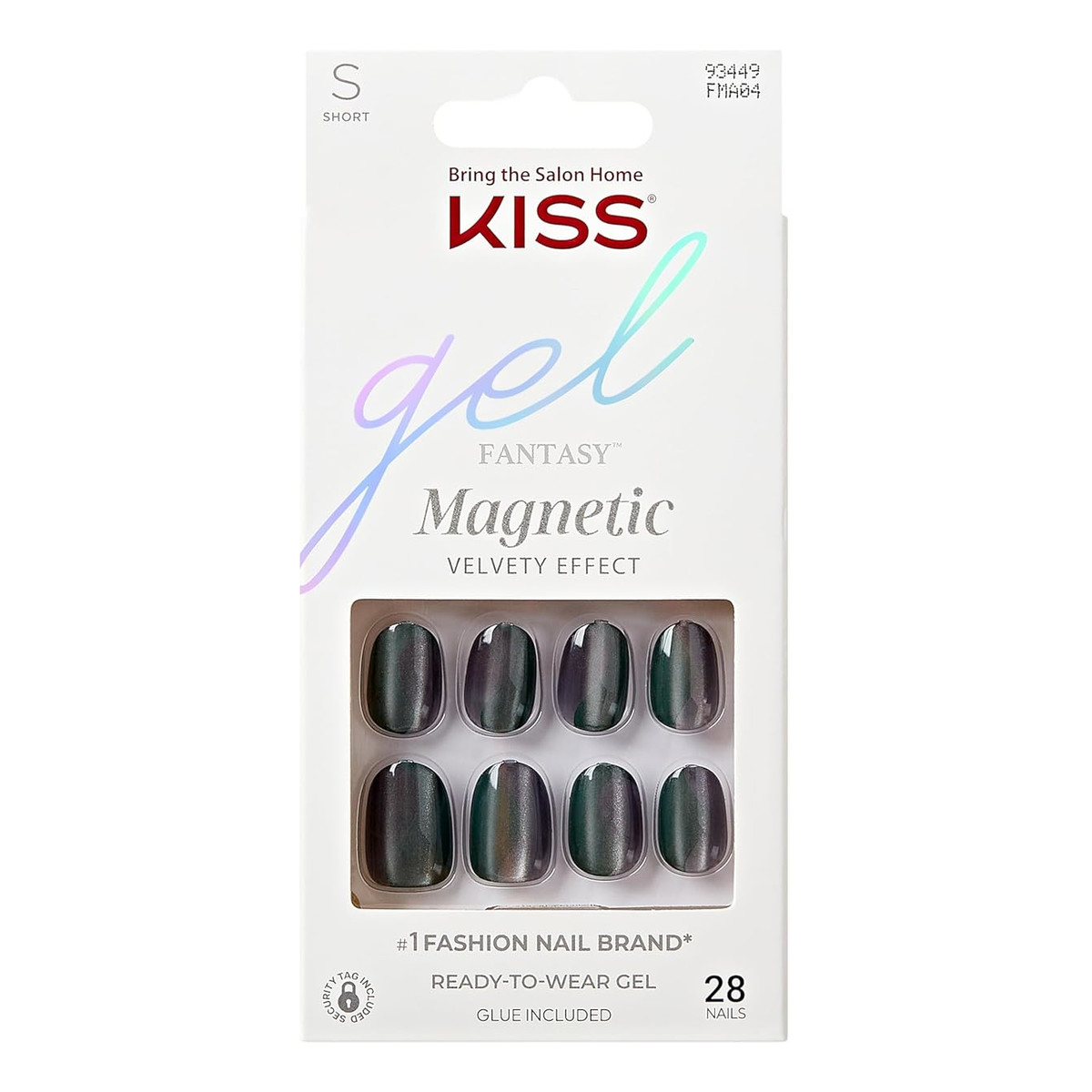 Kiss Gel Fantasy Sztuczne Paznokcie Magnetic Dial Me rozmiar S