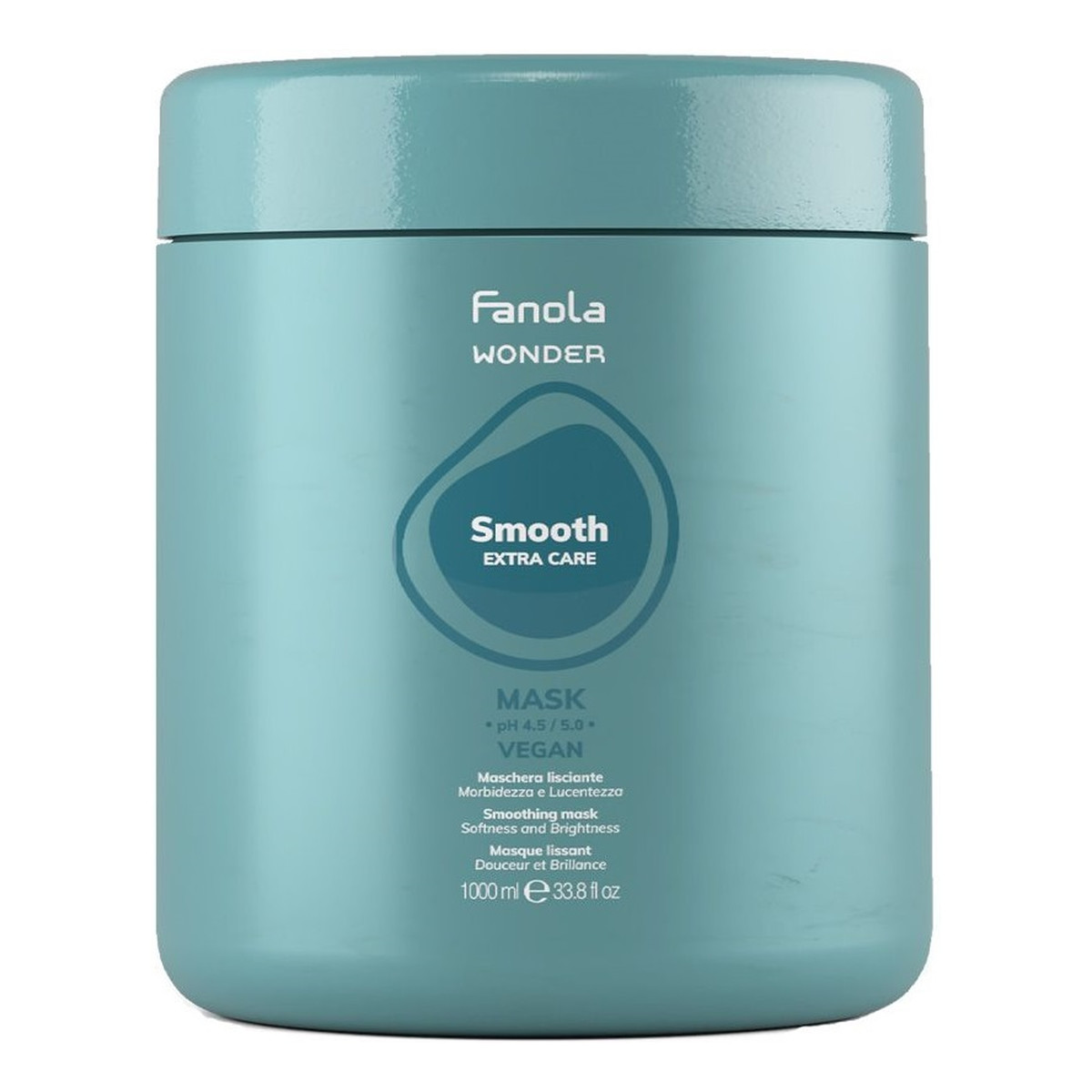 Fanola Wonder smooth extra care wygładzająca maska do włosów 1000ml