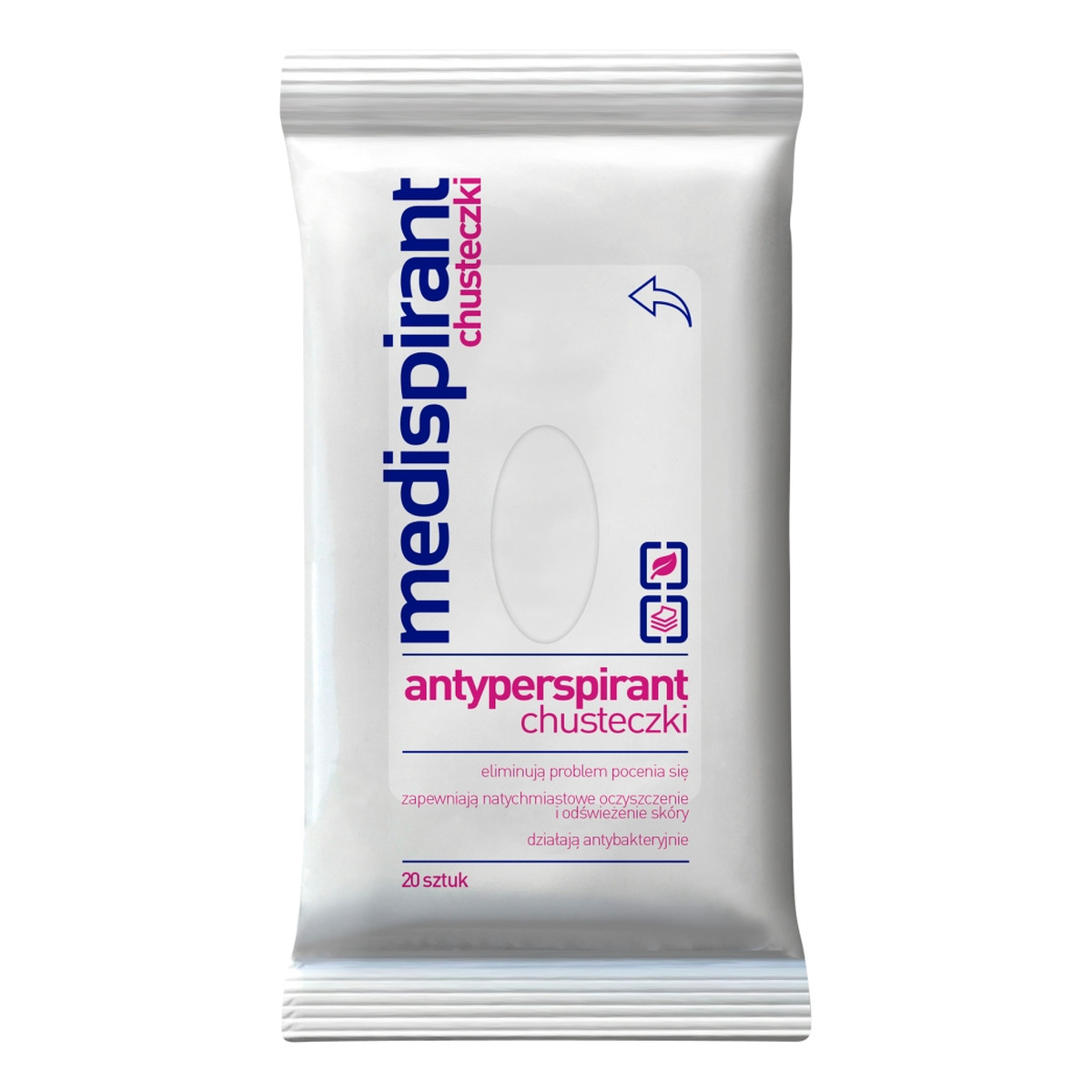 Medispirant Antyperspirant - chusteczki 20 szt.