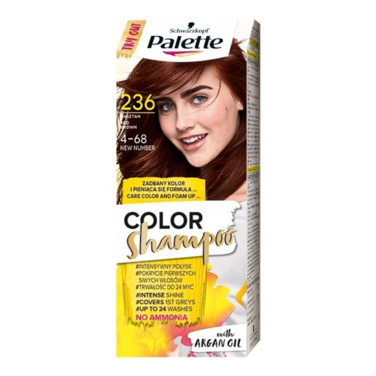 Schwarzkopf Palette Color Shampoo Szampon Koloryzujący Bez Amoniaku 70ml