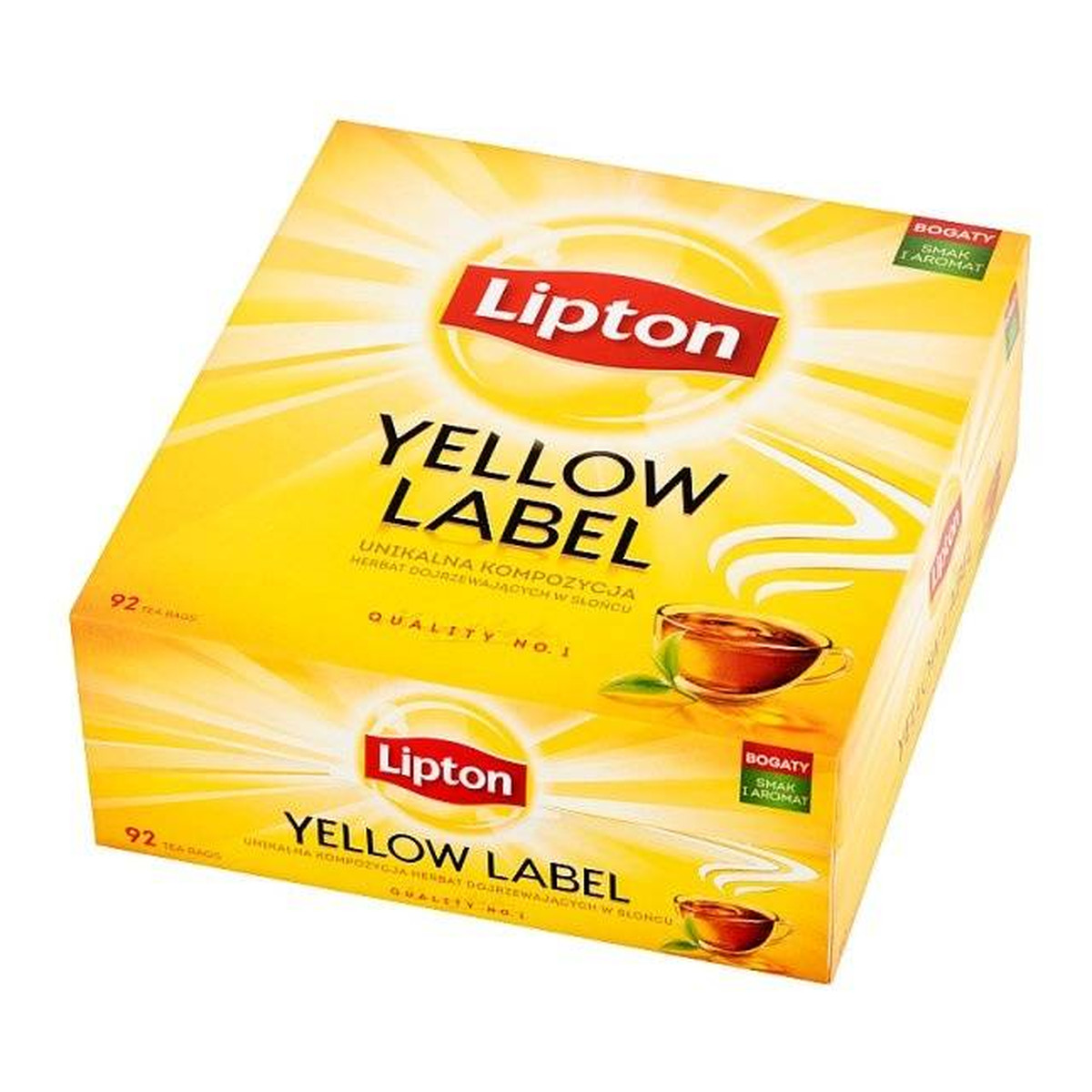 Lipton Yellow Label herbata czarna 92 torebki 184g
