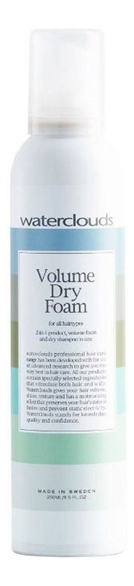 Volume dry foam 2w1 pianka zwiększająca objętość i suchy szampon do włosów