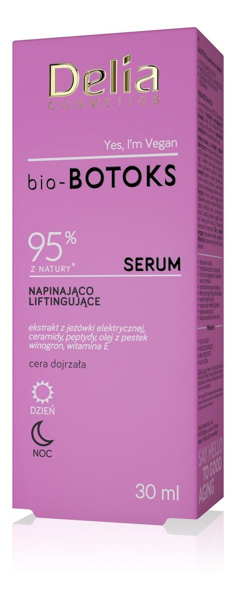 Serum napinająco liftingujące na dzień i noc