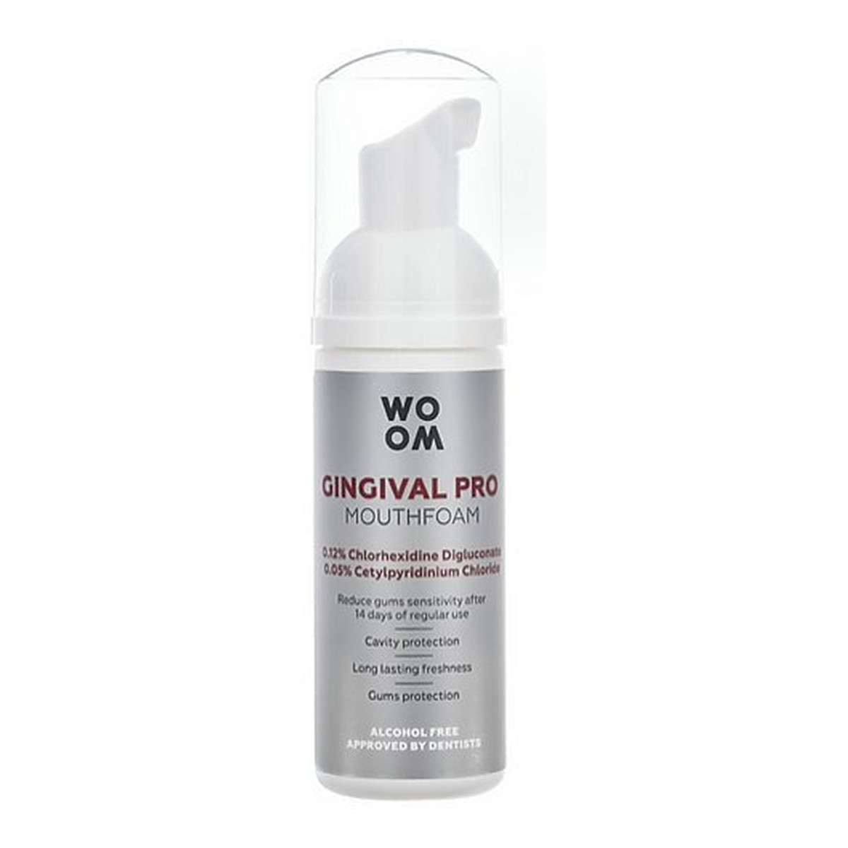 Woom Ginguval Pro Odświeżająca pianka do ust 50ml