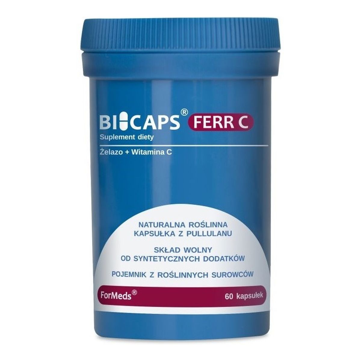 Formeds Bicaps ferr-c witamina c suplement diety 60 kapsułek