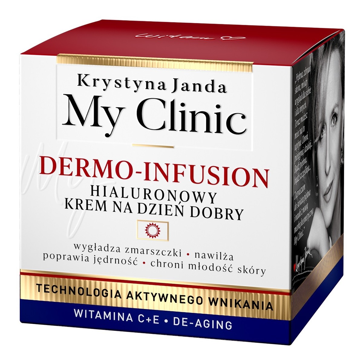 Janda KRYSTYNA JANDA My Clinic Dermo-Infusion Hialuronowy Krem na dzień dobry 50ml
