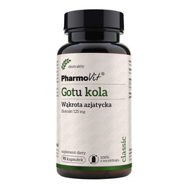 Gotu Kola 125 mg suplement diety 90 kapsułek