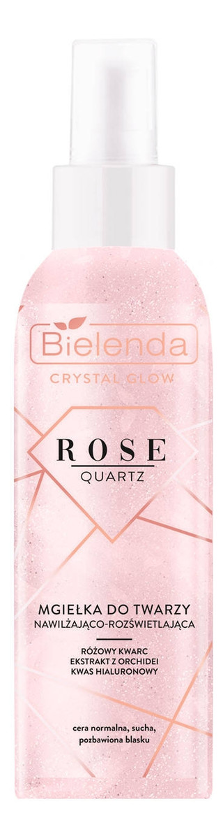 Rose Quartz Mgiełka do twarzy nawilżająco - rozświetlająca