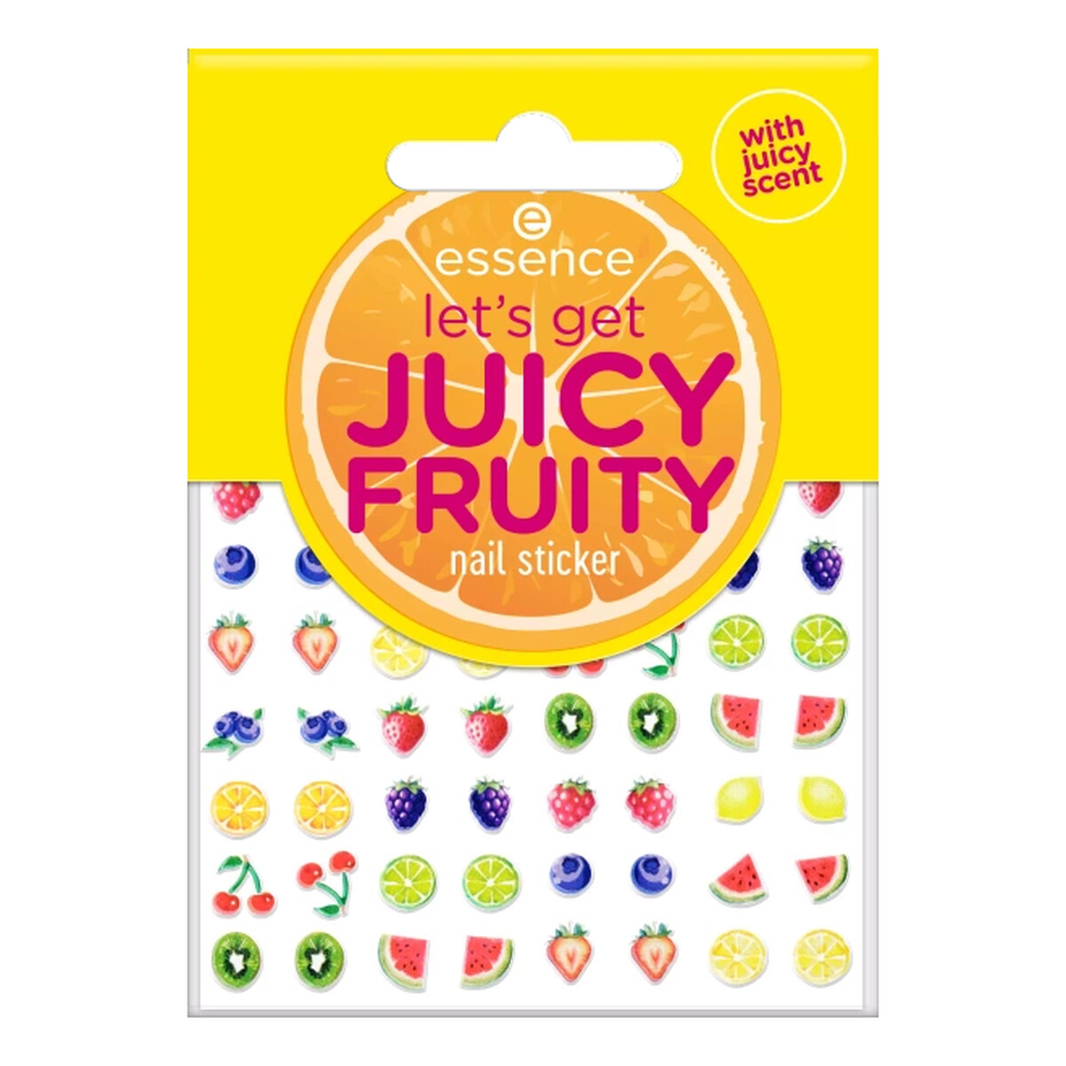 Essence Let's Get Juicy Fruity Naklejki na paznokcie