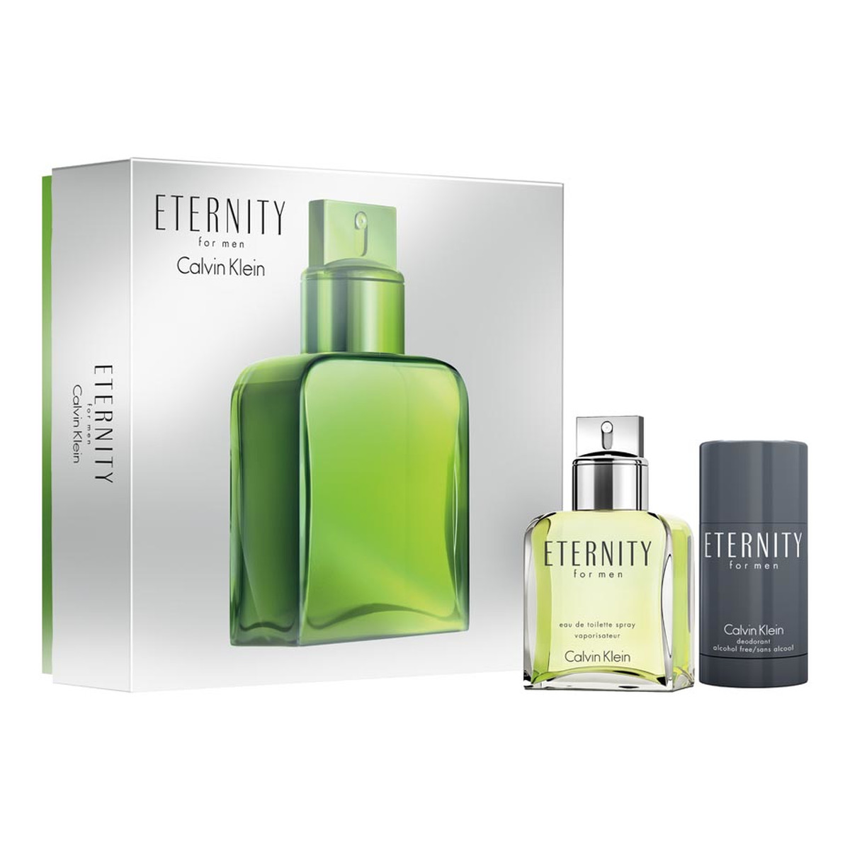 Calvin Klein Eternity for Men Zestaw woda toaletowa spray 100ml + dezodorant sztyft
