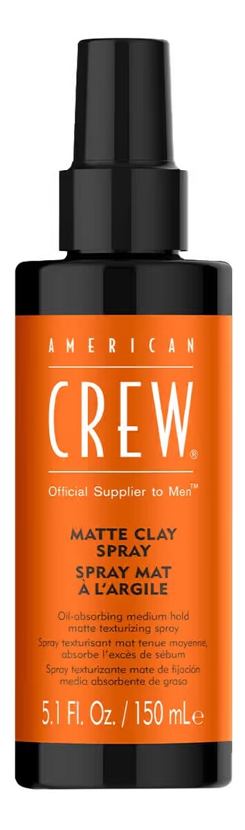 Matte clay spray teksturyzujący spray do włosów