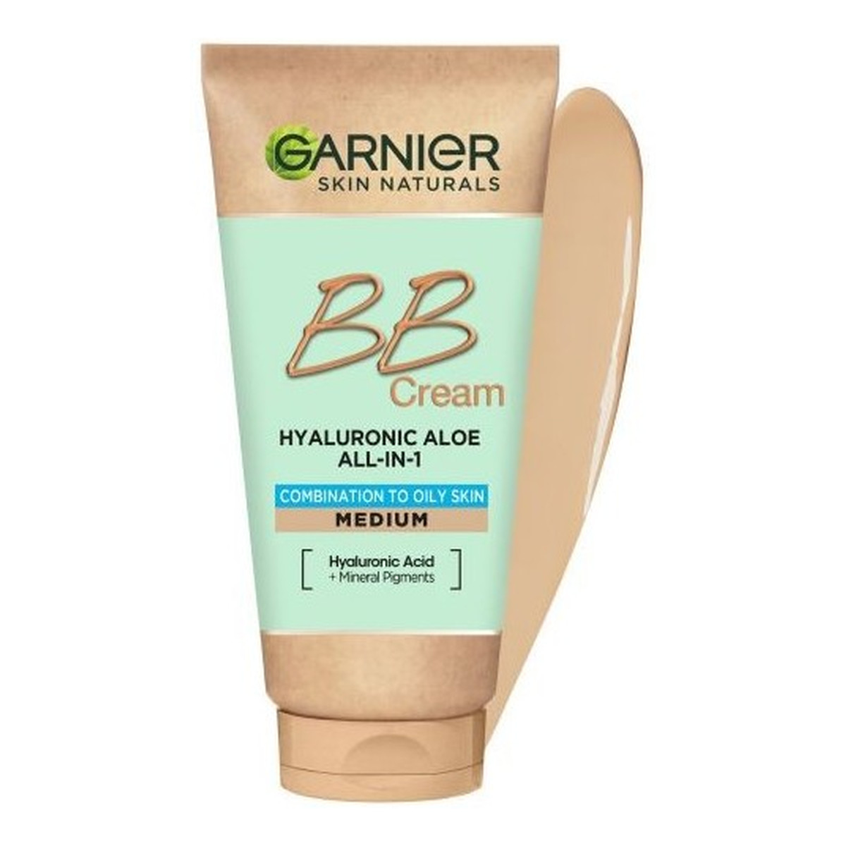 Garnier Hyaluronic Aloe All-In-1 BB Cream nawilżający Krem BB dla skóry tłustej i mieszanej 50ml