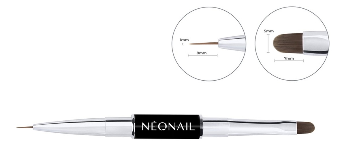 Pędzelek do zdobień duo tip