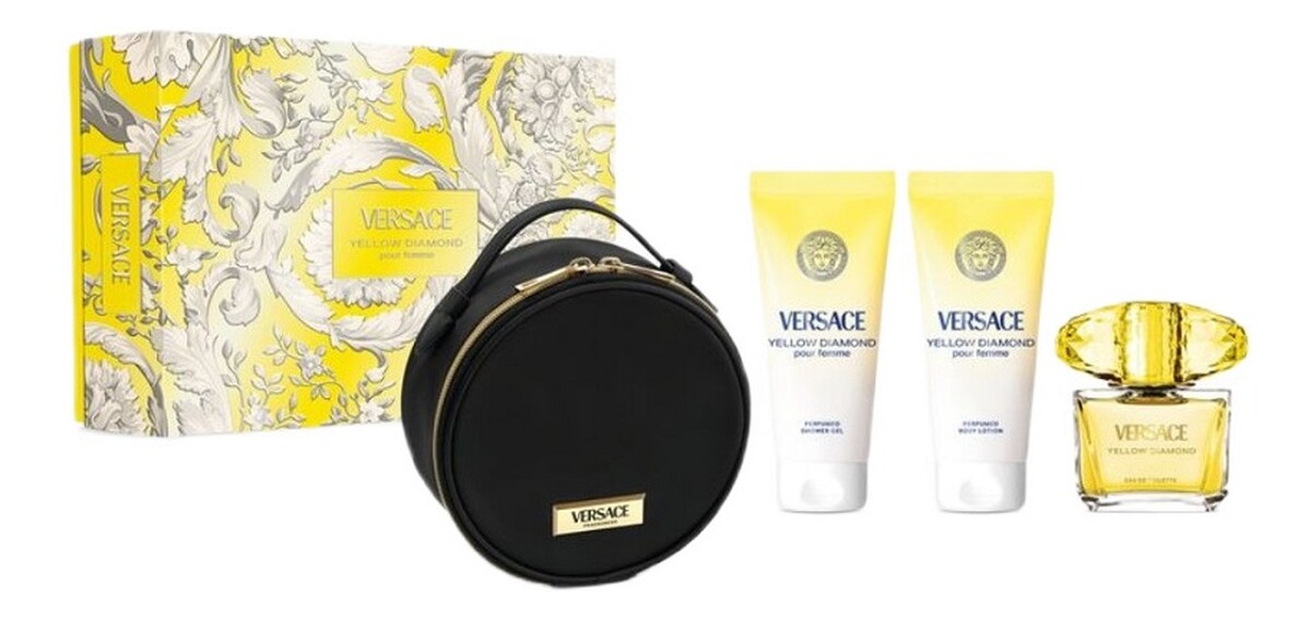 Zestaw woda toaletowa spray 90ml + żel pod prysznic 100ml + balsam do ciała 100ml + kosmetyczka